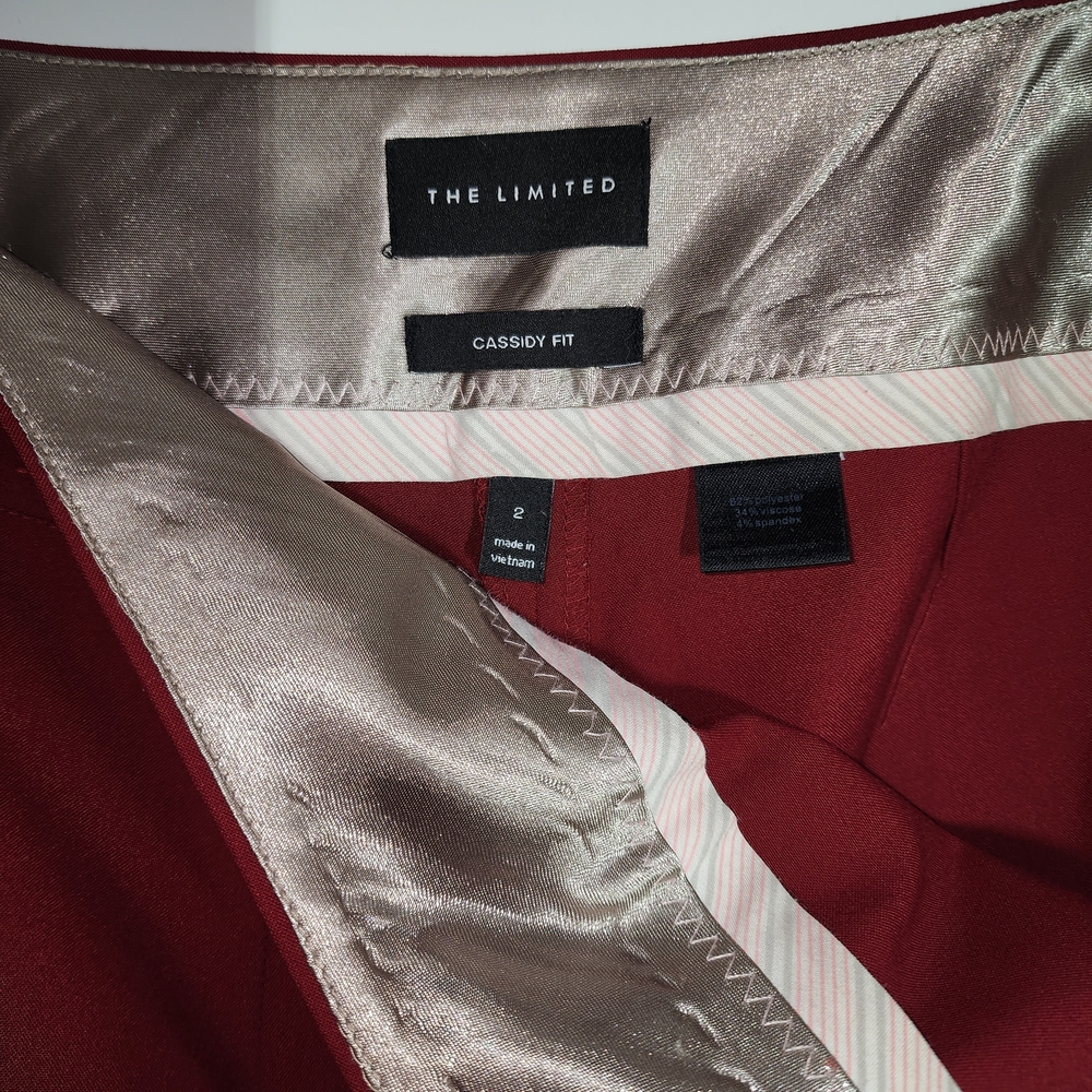 The Limited Red Trousers